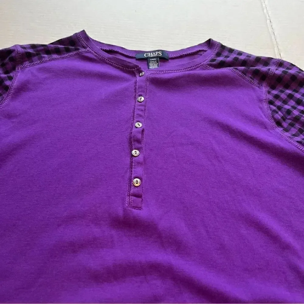 Chaps excellent purple